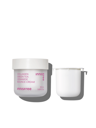 콜라겐 그린티 세라마이드 탄력장벽 크림 50mL + 리필 50mL