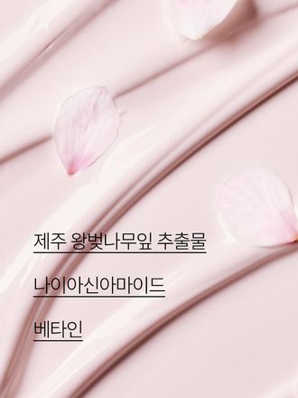 핑크빛 생기 톤업으로 건조함 없이 자연스럽게 민낯을 밝혀주는 톤업 크림