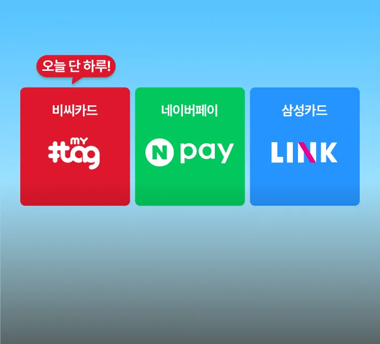 0814 빅세일 단하루 제휴 (비씨카드)