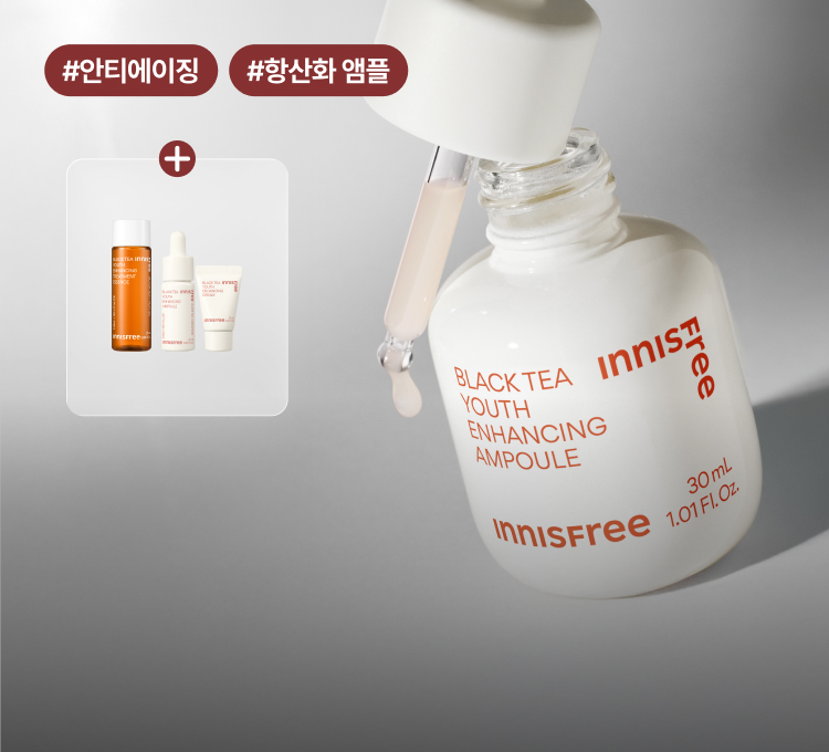 블랙티 앰플 대용량 특가+증정