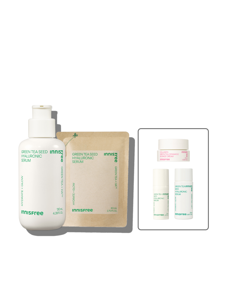 그린티 씨드 히알루론산 세럼 대용량 130mL + 리필 80mL