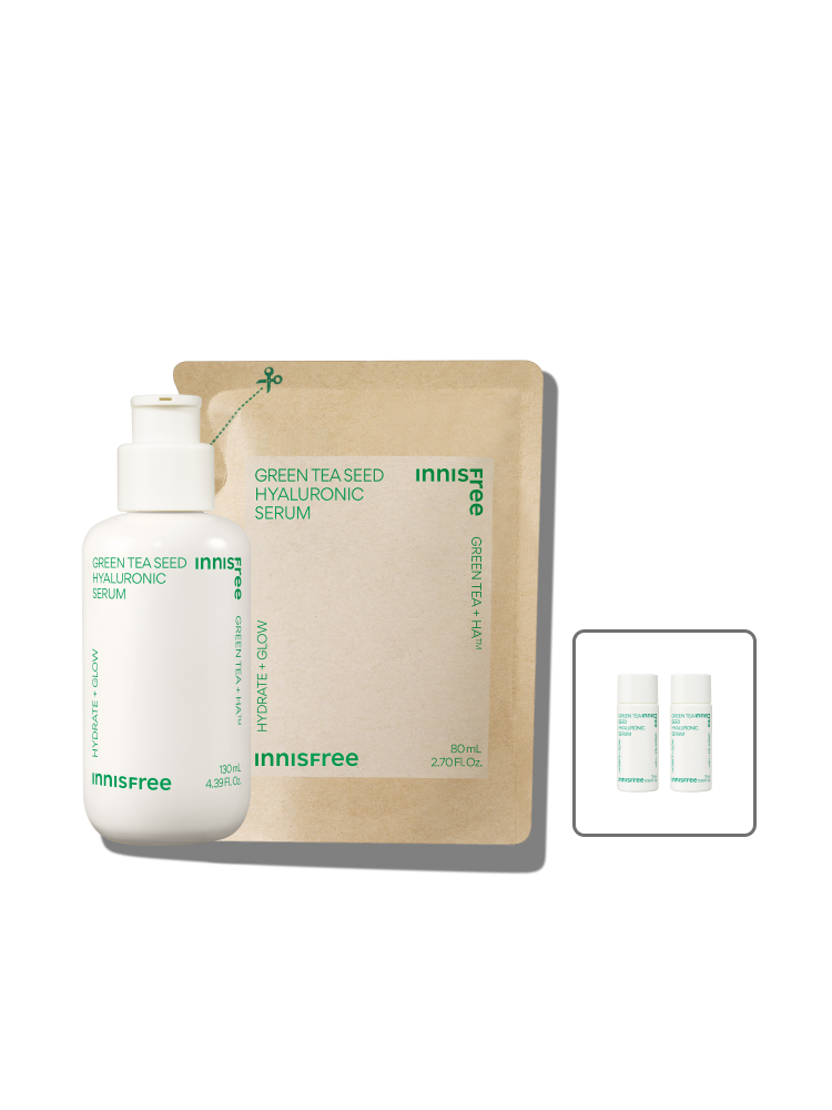 그린티 씨드 히알루론산 세럼 대용량 130mL + 리필 80mL
