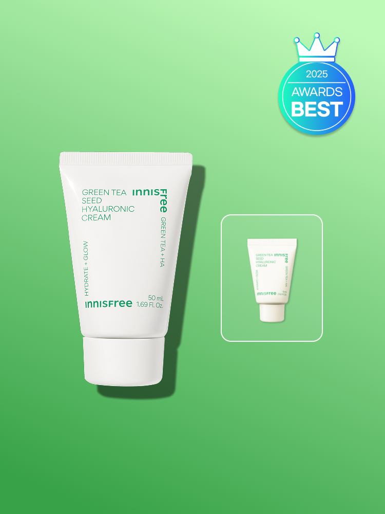 [튜브 50mL] 그린티 히알루론산 수분크림