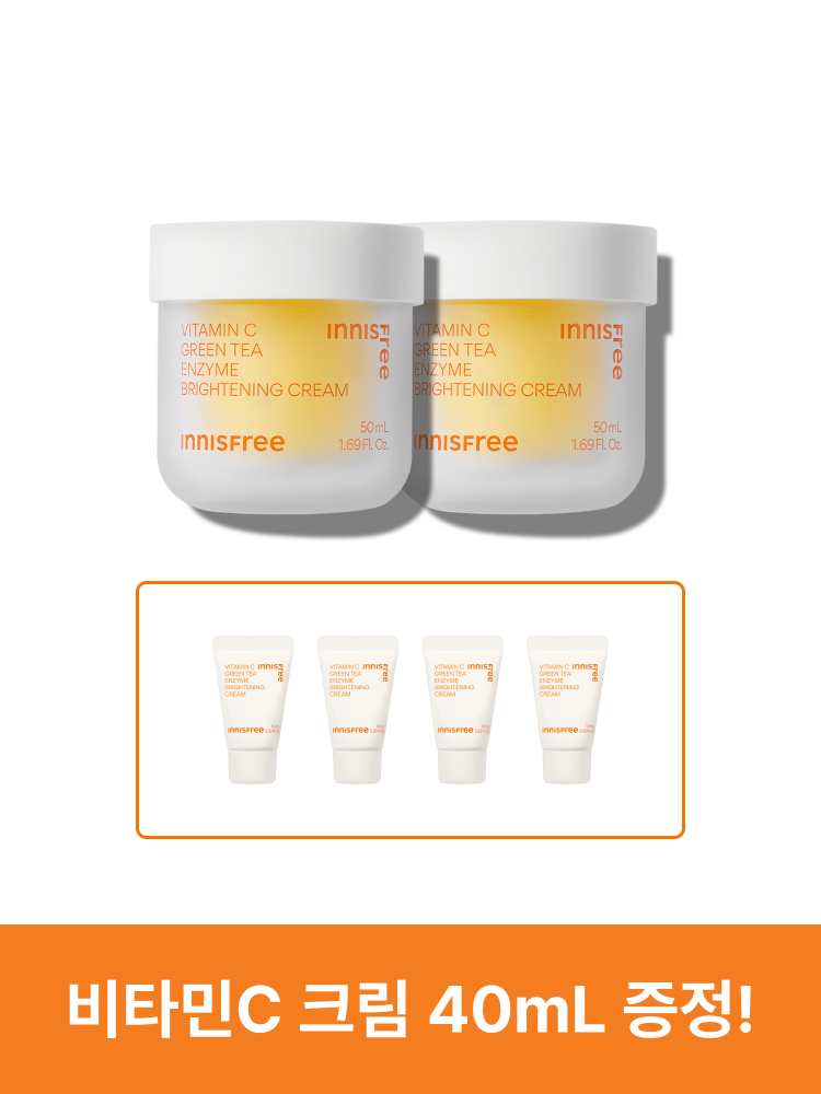 [더블기획] 비타민C 잡티토닝크림 / 캡슐 수분크림 50mL X 2