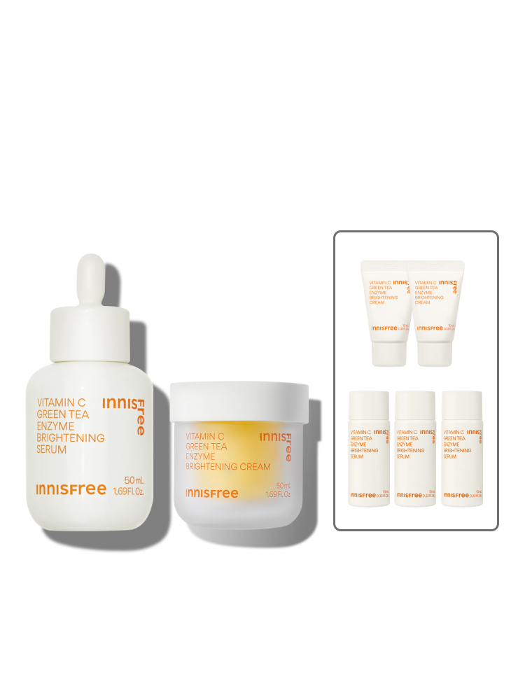 비타민C 캡슐 수분크림 50mL + 비타C세럼[대용량] 50mL