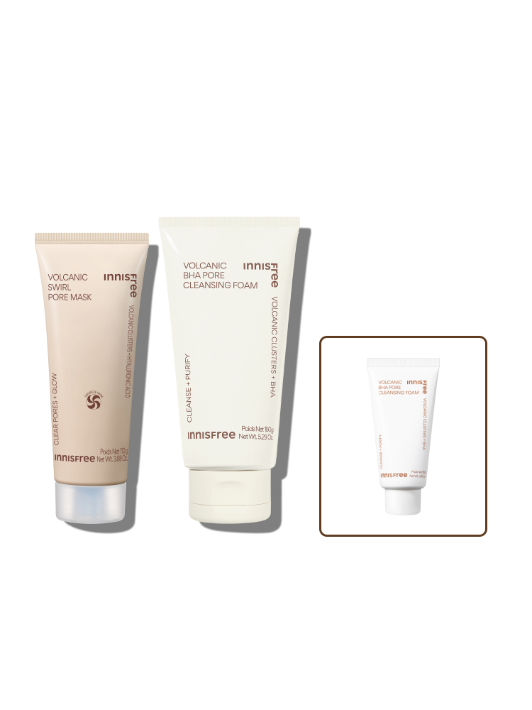 화산송이 모공 듀얼 마스크 110g + 화산송이 모공 폼 클렌징 150g