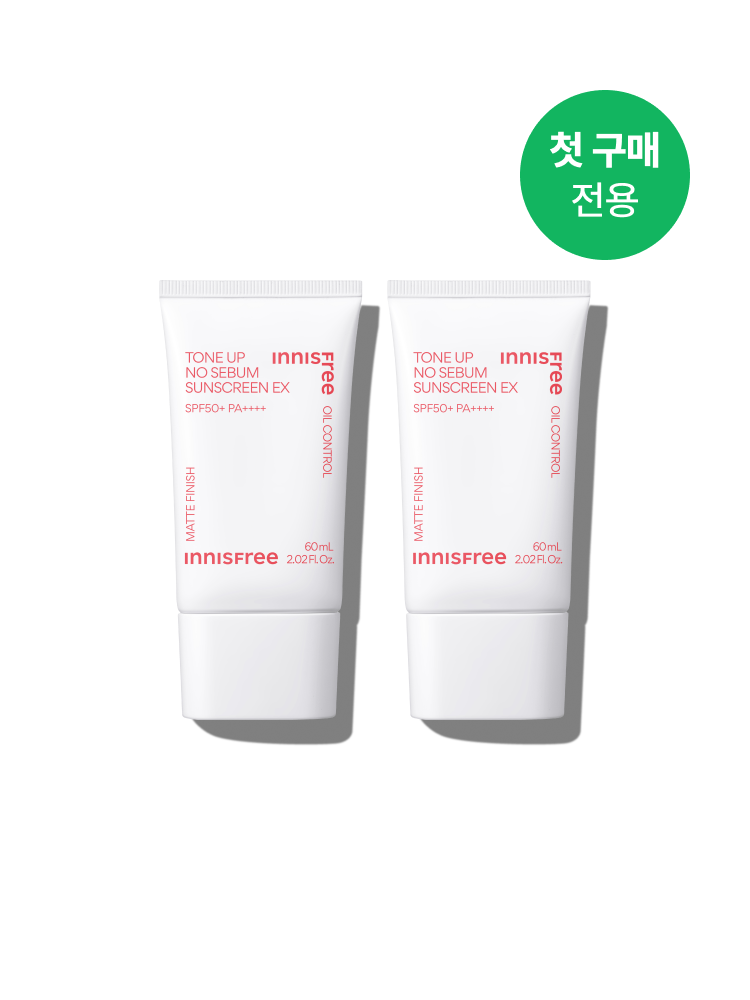 [1+1] 톤업 노세범 선스크린 EX 60mL x 2개