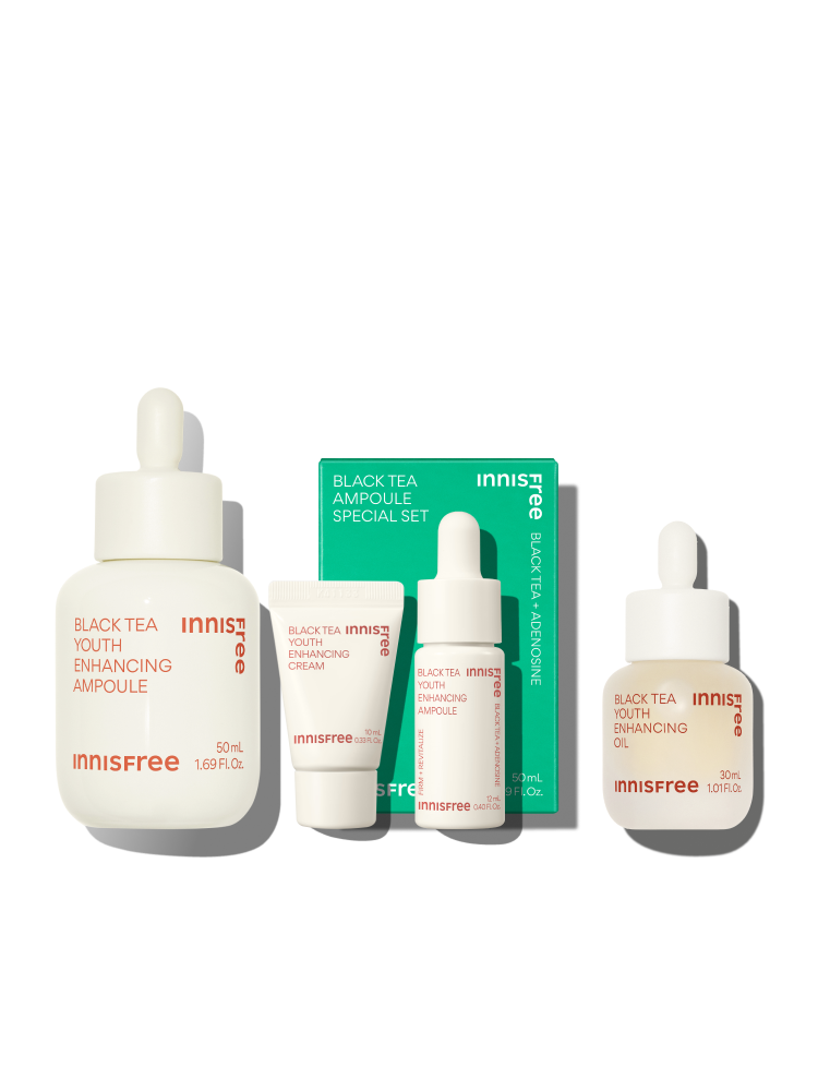 [대용량] 블랙티 앰플 스페셜 세트 50mL + 블랙티 오일 30mL