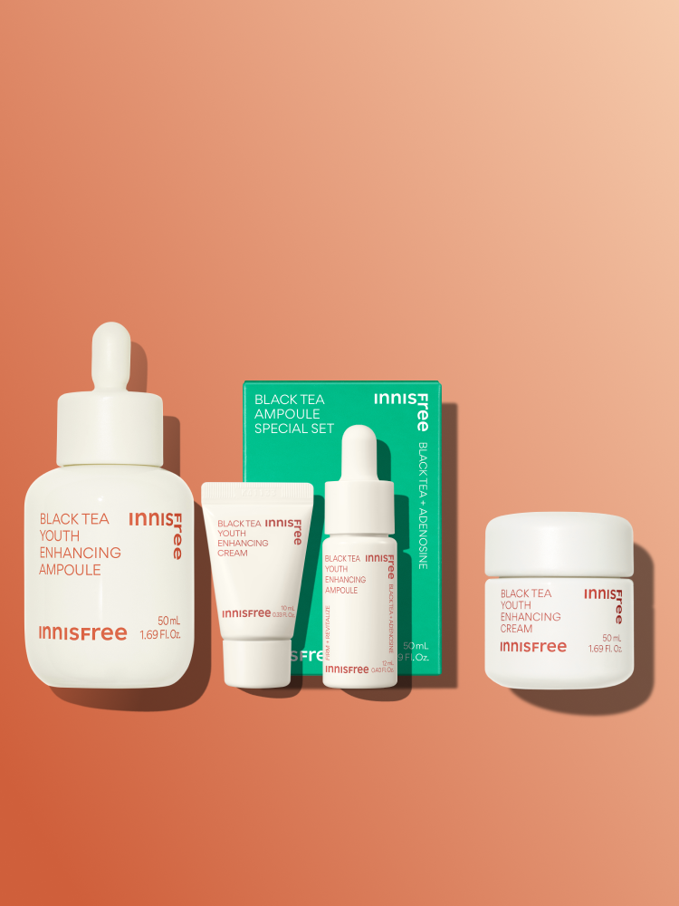 [대용량] 블랙티 앰플 스페셜 세트 50mL + 블랙티 크림 50mL