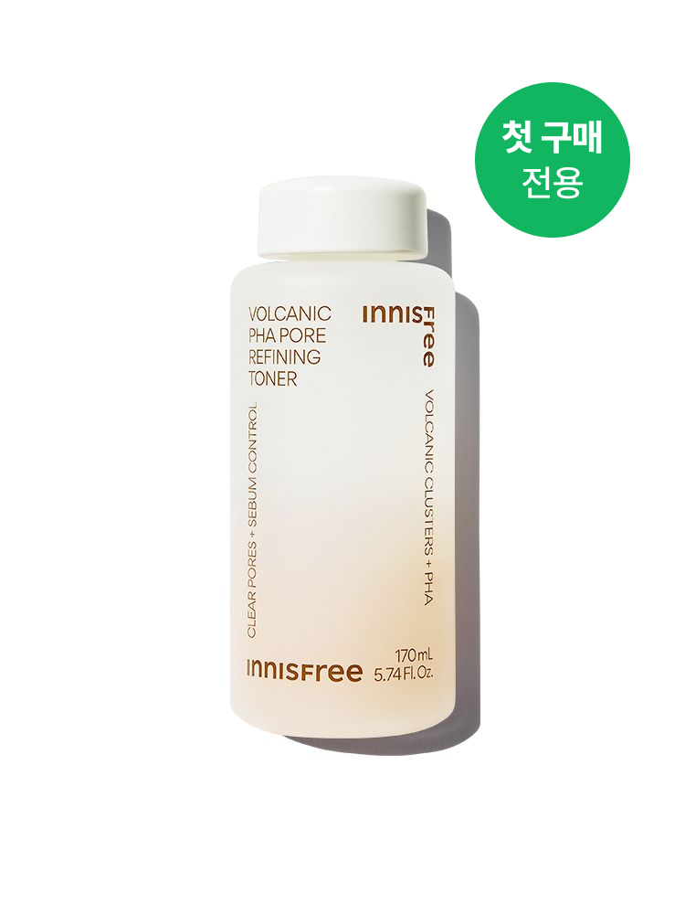 [첫구매] 화산송이 파하 모공 매끈결 토너