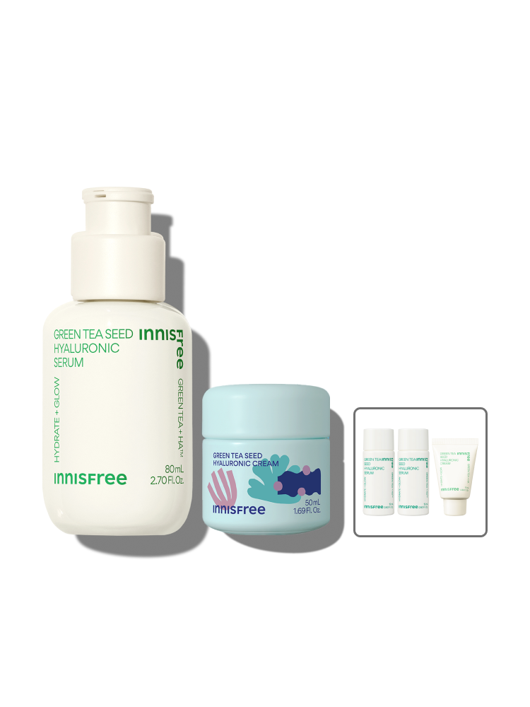 그린티 씨드 히알루론산 세럼 80mL + 그린티 마키토이 리미티드 에디션 수분크림 50mL