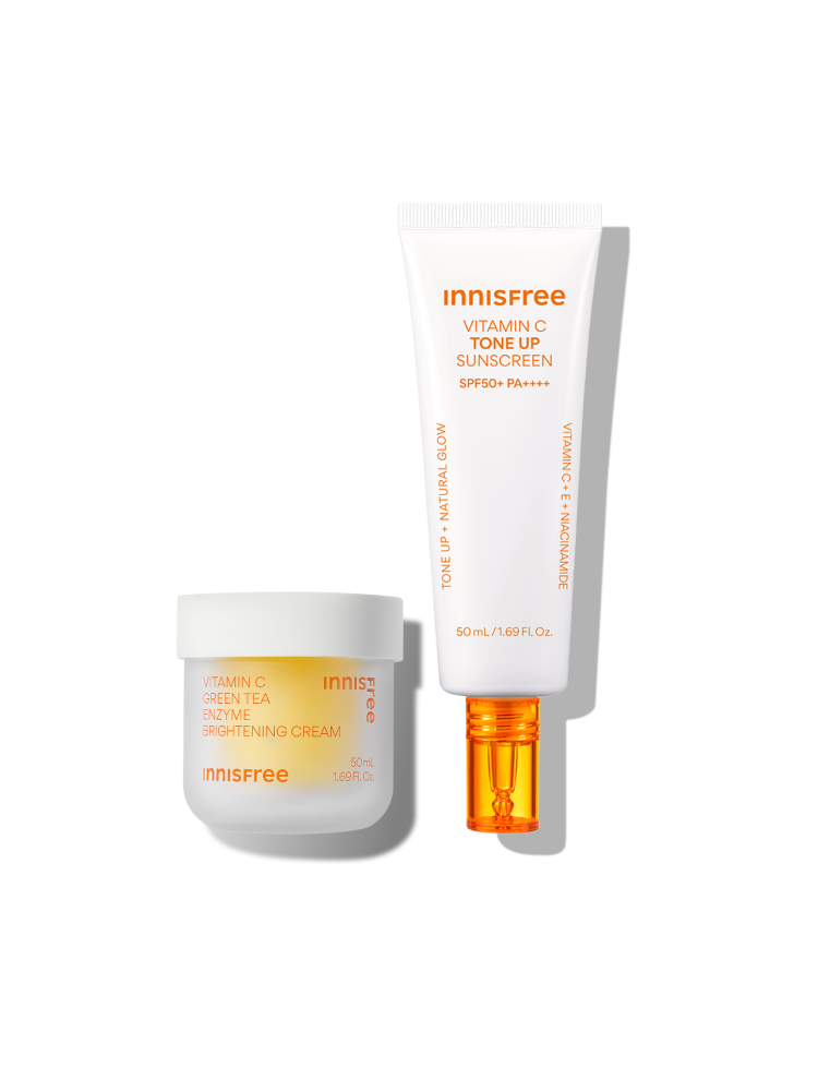 비타민C 잡티 토닝 크림 50mL + 비타민C 잡티 톤업 선크림 50mL