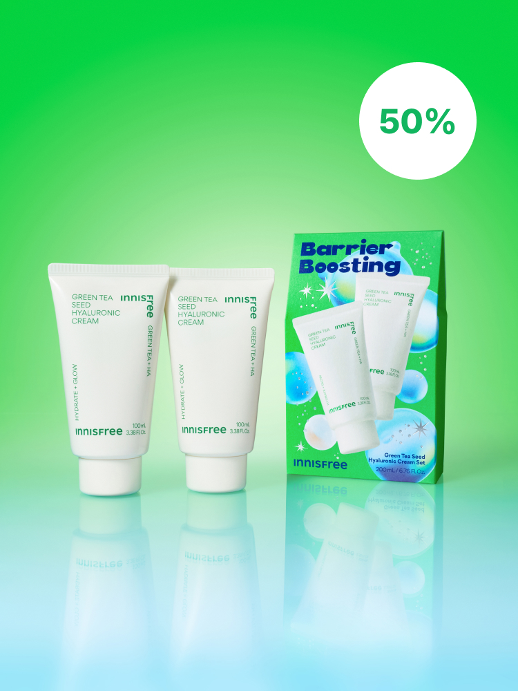 [홀리데이 에디션] 그린티 씨드 히알루론산 크림 100mL 세트
