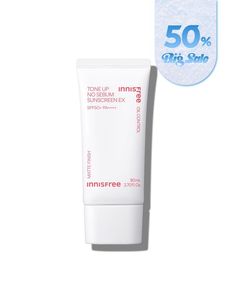 [대용량 80mL] 톤업 노세범 선스크린 EX SPF50+ PA++++
