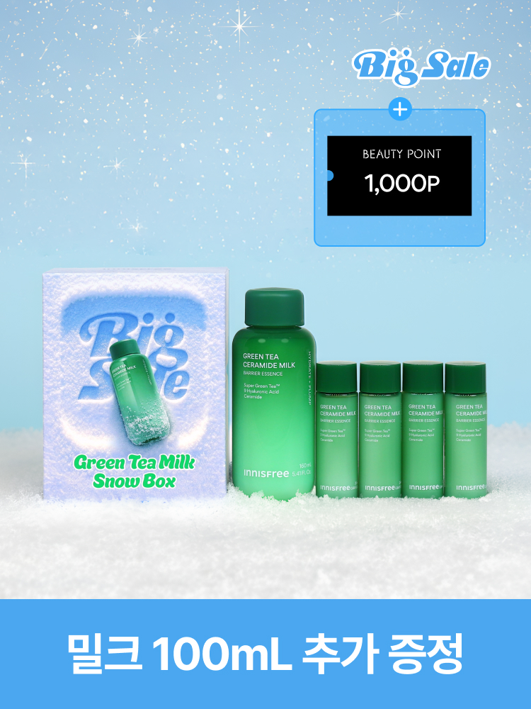 그린티밀크 160mL 12월 빅세일 박스