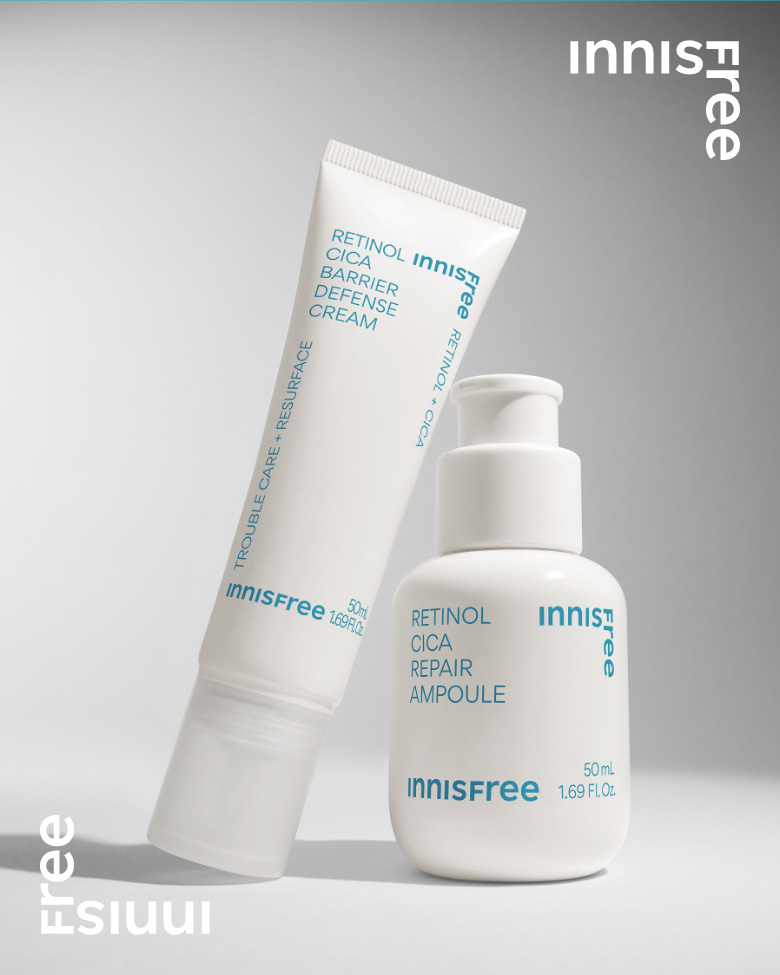 레티놀 시카 흔적 장벽 크림 제품 연출 사진