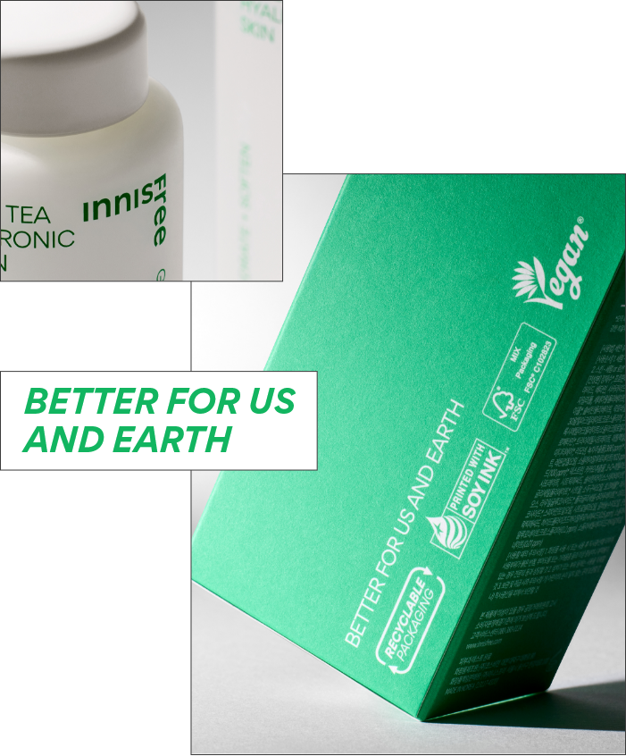 BETTER FOR US AND EARTH